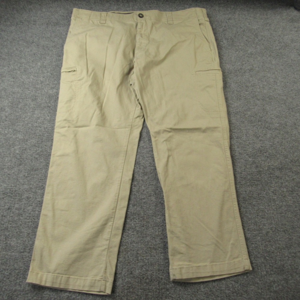 Lee‎ Extreme Comfort Pants Mens 42x30 Khaki Straight Fit Cargo Chino Casual